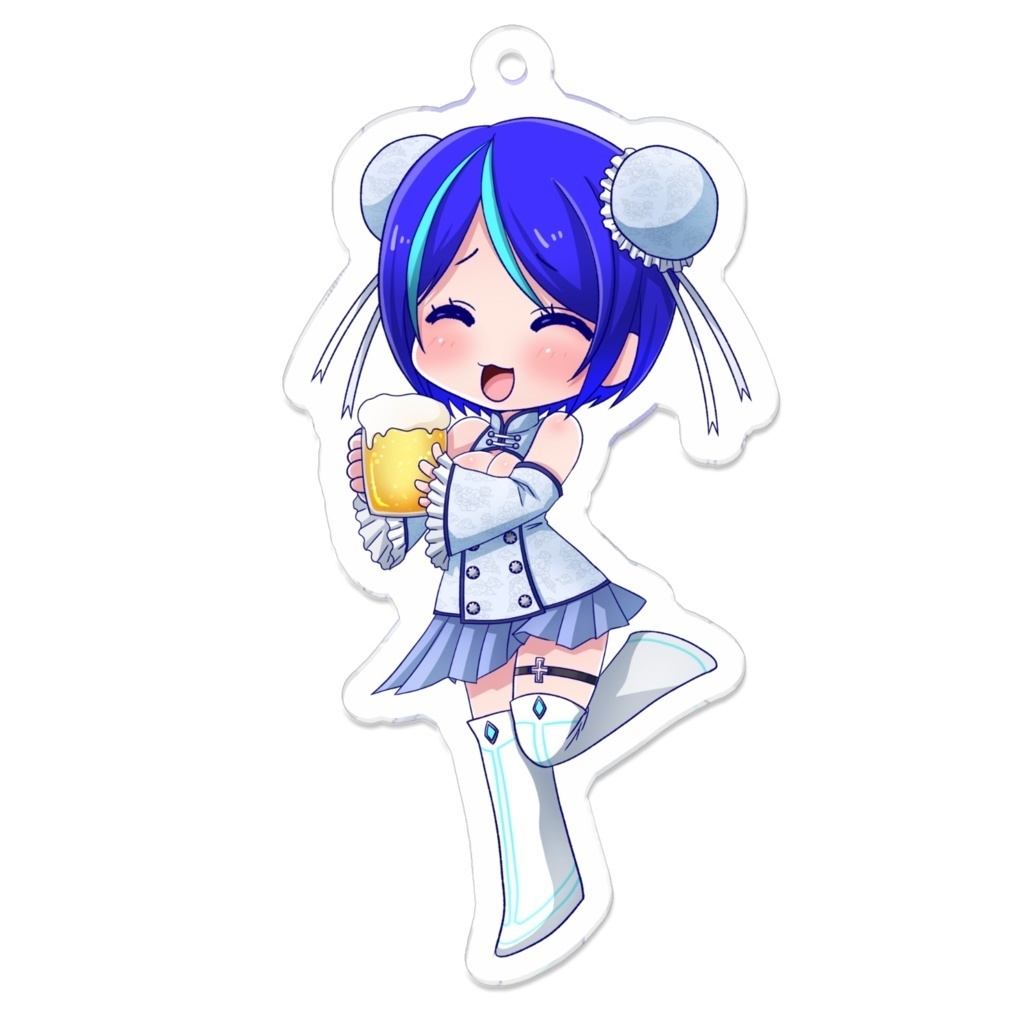 【活動4周年記念グッズ】麦しゅわアクリルキーホルダー