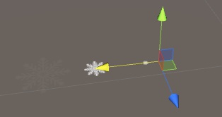 【VRC用パーティクル】雪の足跡