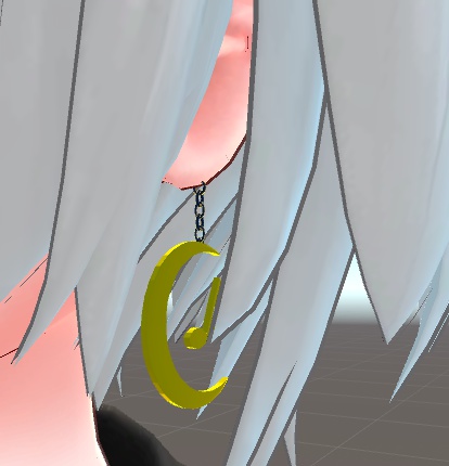 【VRCアバターアクセサリー無料配布】MNイヤリング