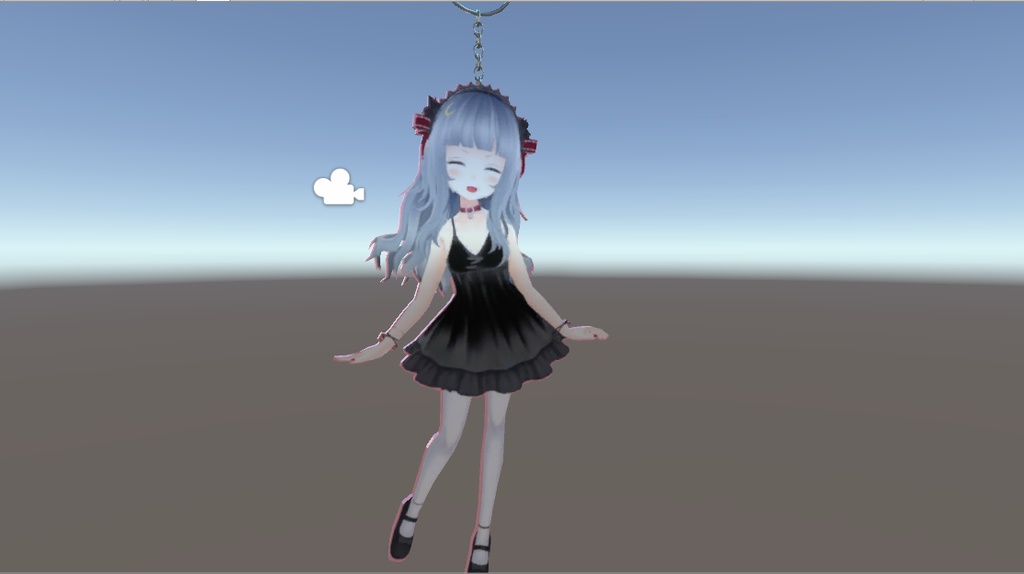 【VRCアバター用アクセサリー】るちぇちゃんアクリルキーホルダー