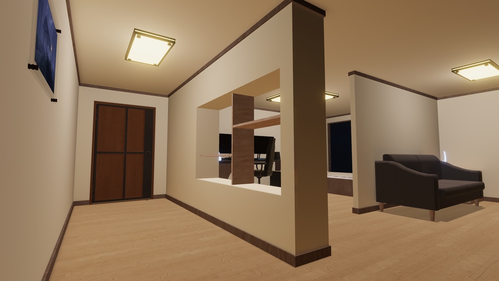 [VRC World]Bedroom (SDK3)