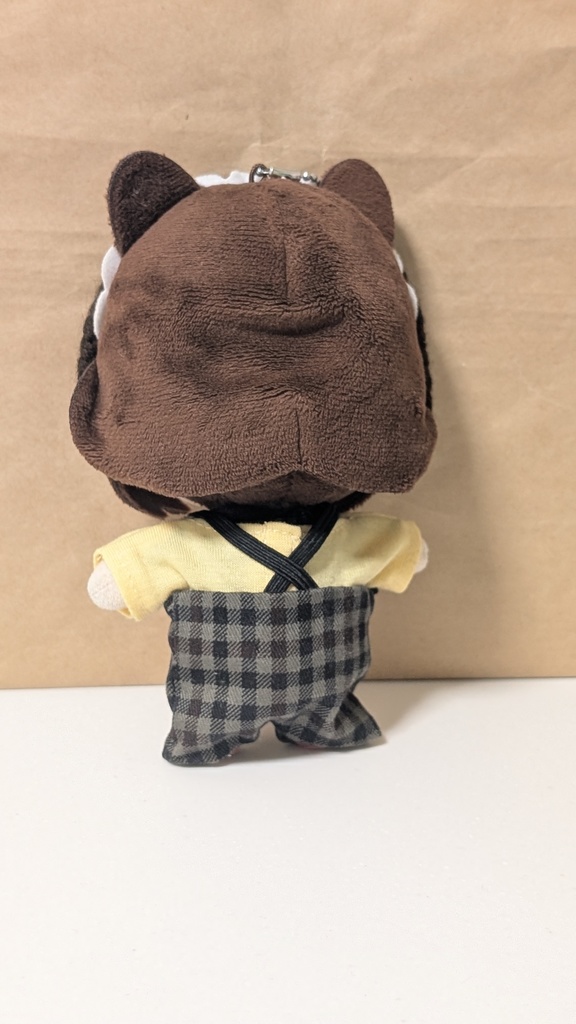 チェック柄サスペンダーパンツ ※匿名配送、送料別