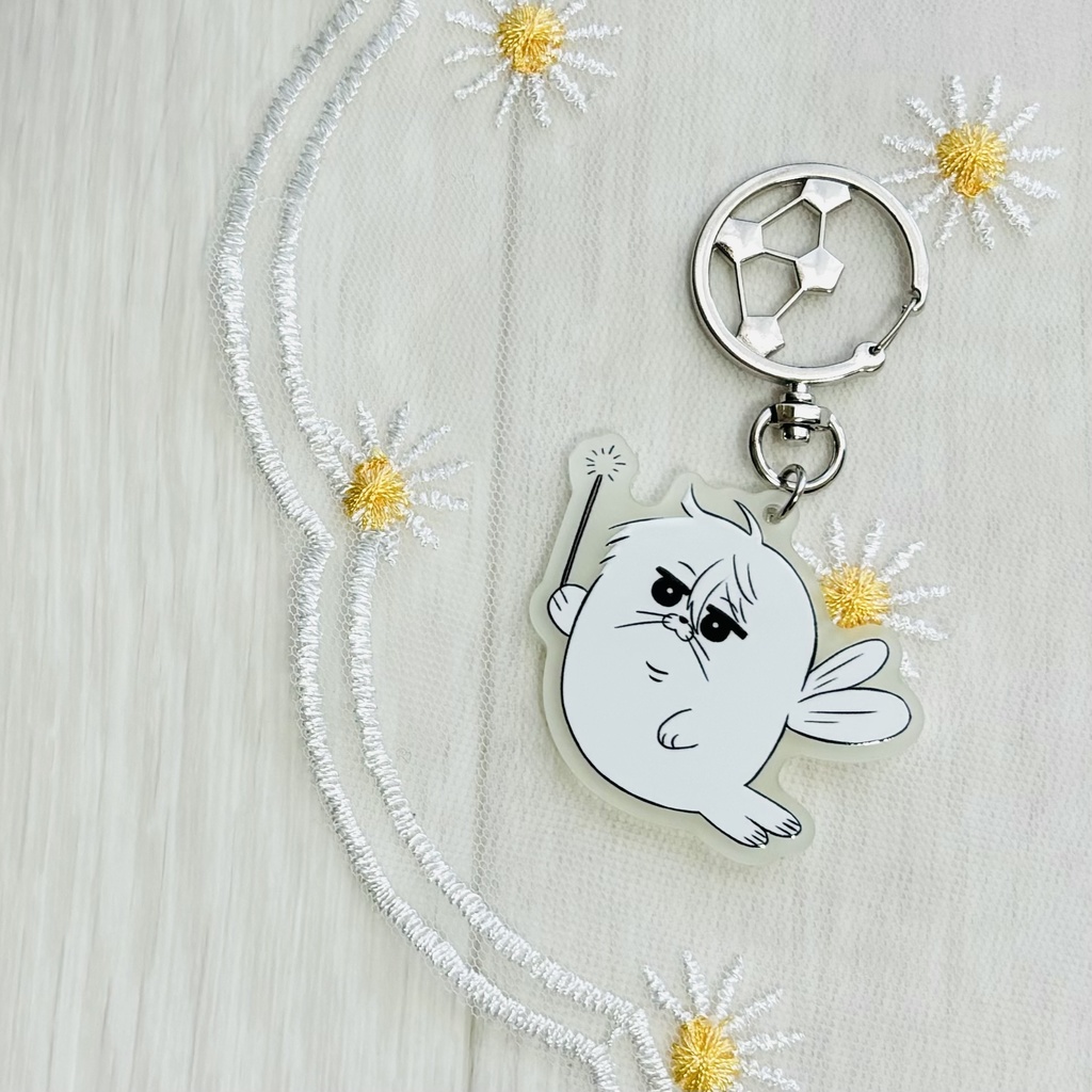 ナ🦭蓄光アクキー