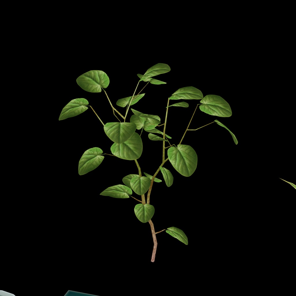 【3Dモデル】観葉植物17点×鉢10点の170パターンのVRchat用小物セット