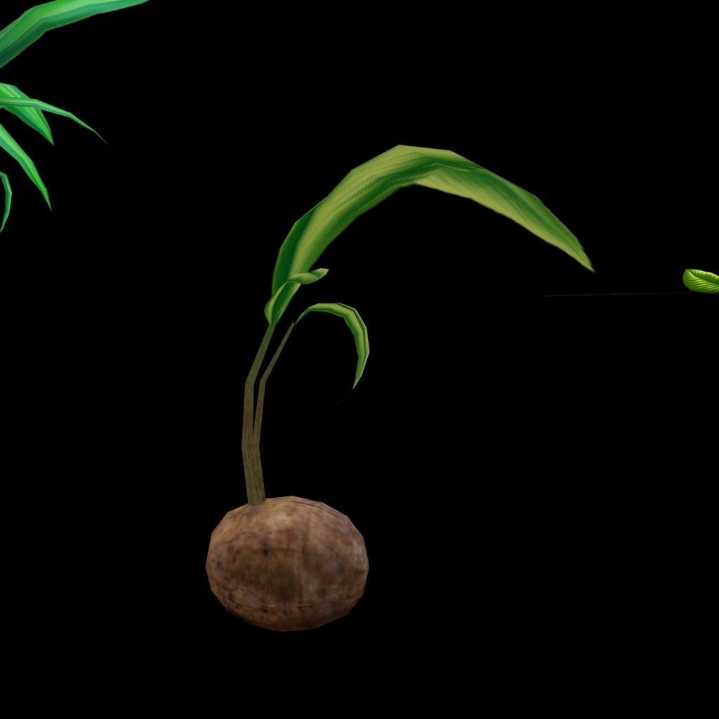 【3Dモデル】観葉植物17点×鉢10点の170パターンのVRchat用小物セット