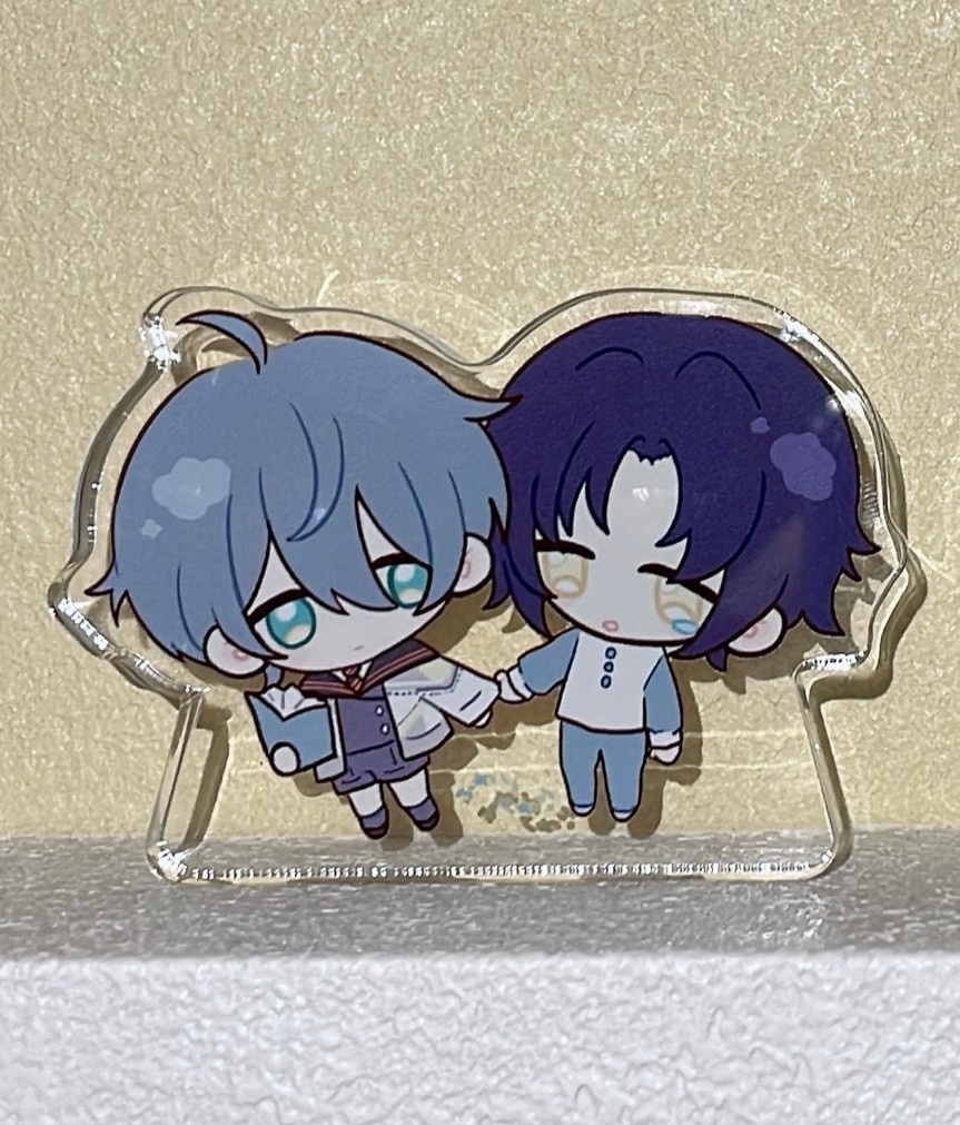 幼少期アキラ＆浅羽悠真　アクリルブロック