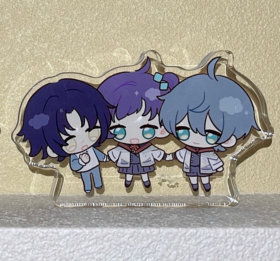 幼少期アキラ＆リン＆浅羽悠真アクリルブロック