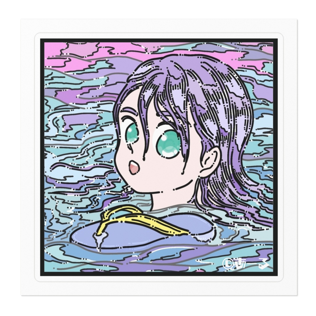 さんだる1(ステッカー)