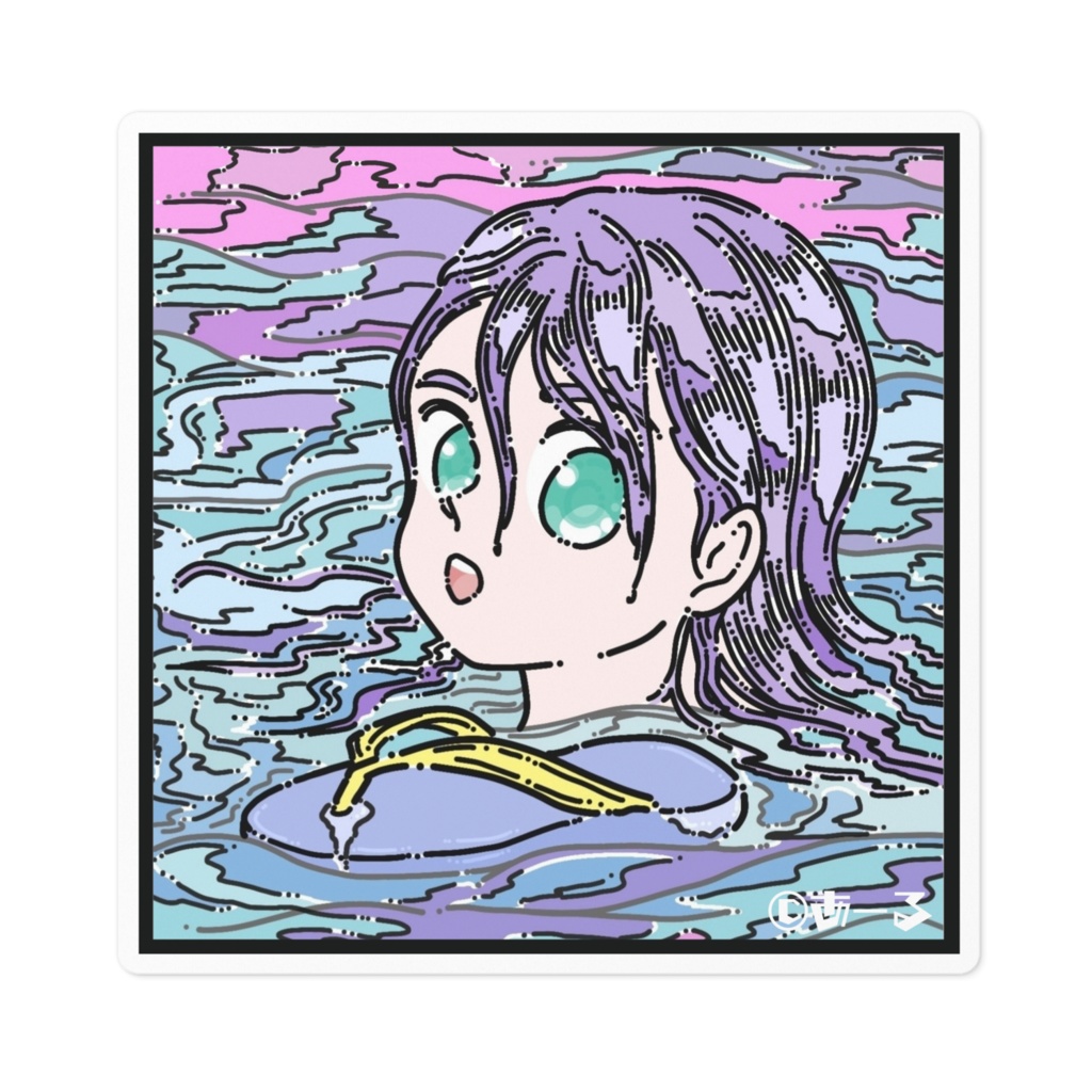 さんだる1（ステッカー）