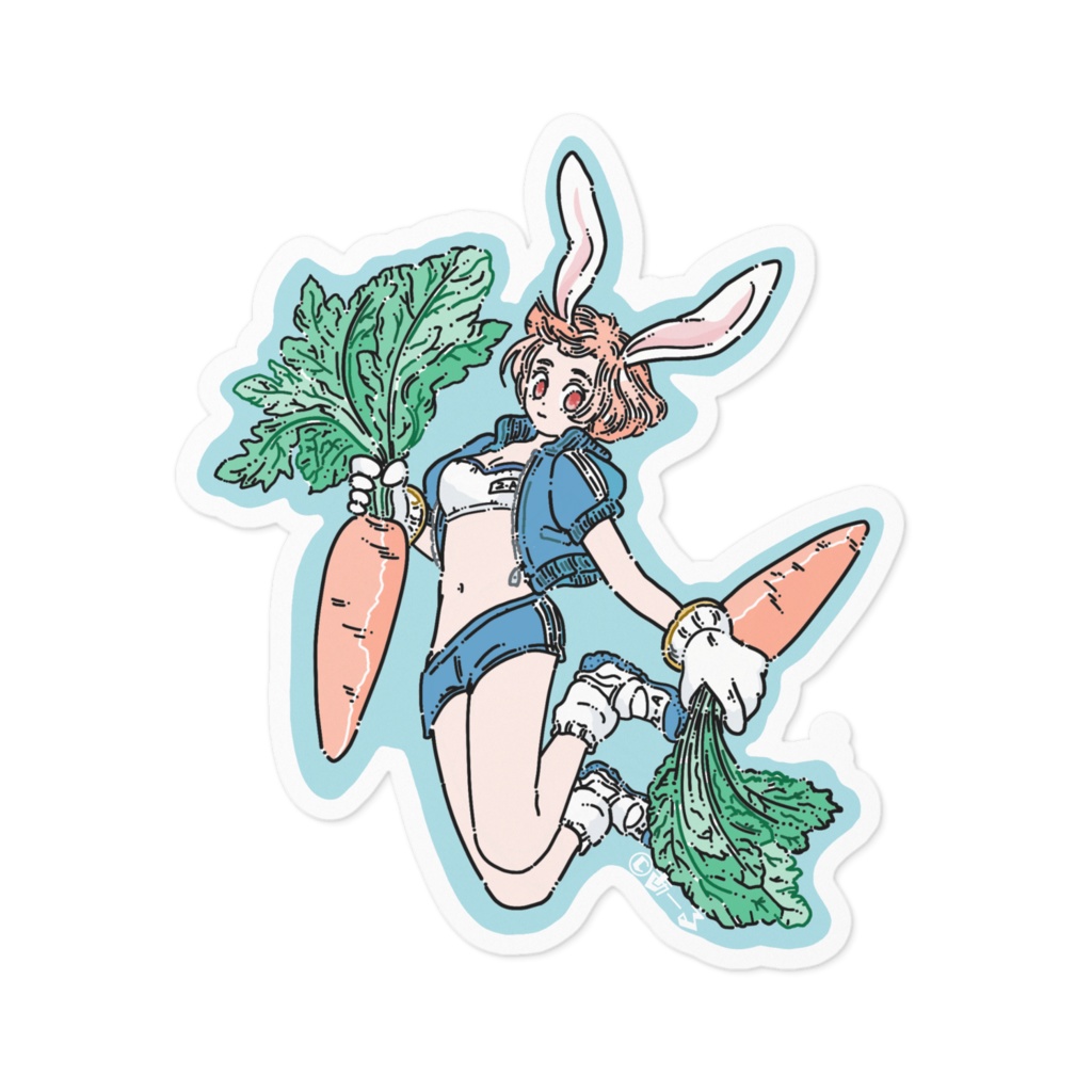 にんじん1(ステッカー)