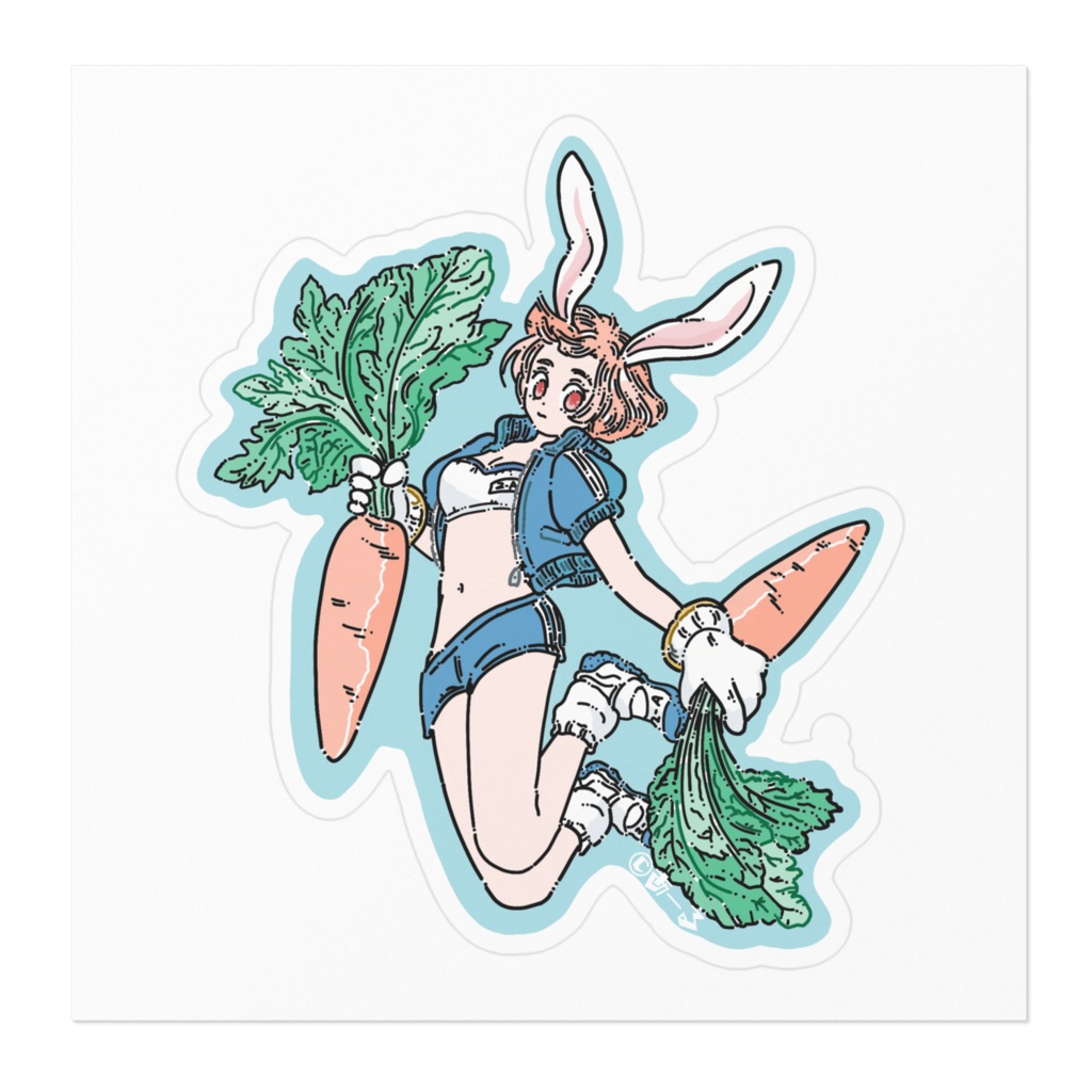 にんじん1(ステッカー)