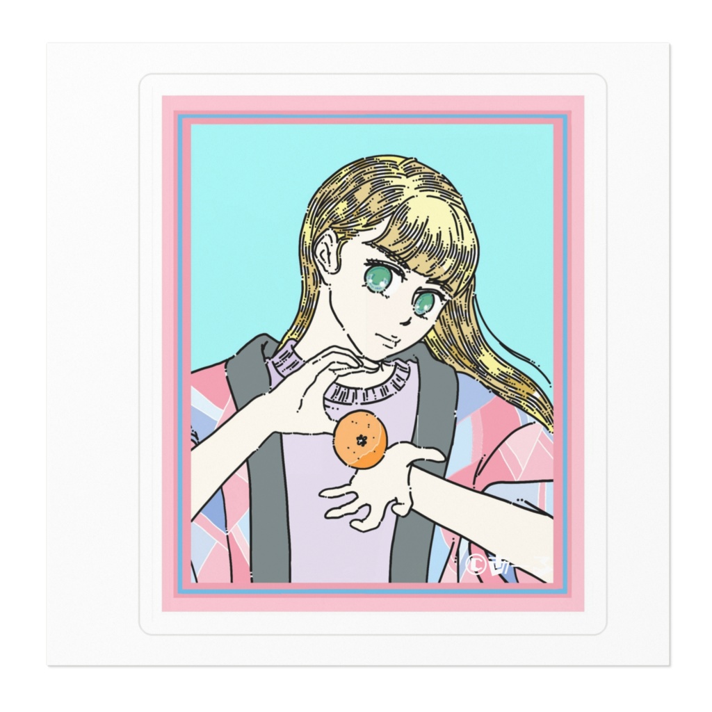 みかん2(ステッカー)