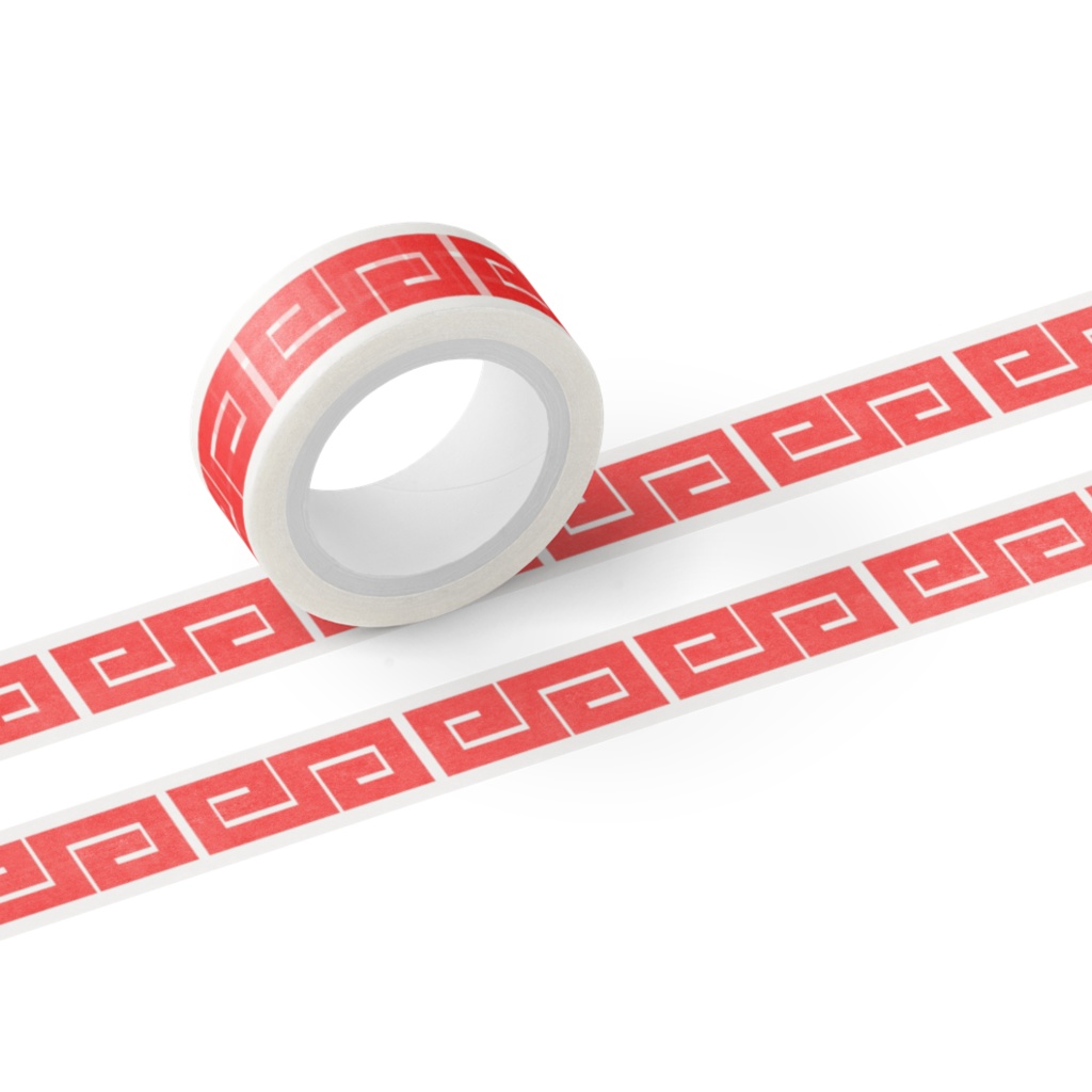 らーめん・らいもん・あか1(マスキングテープ)