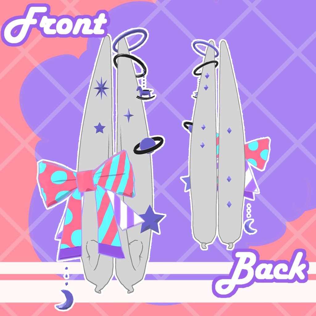 【みみのこ専用みみ飾り】すたーりぃ☆みみばーす!