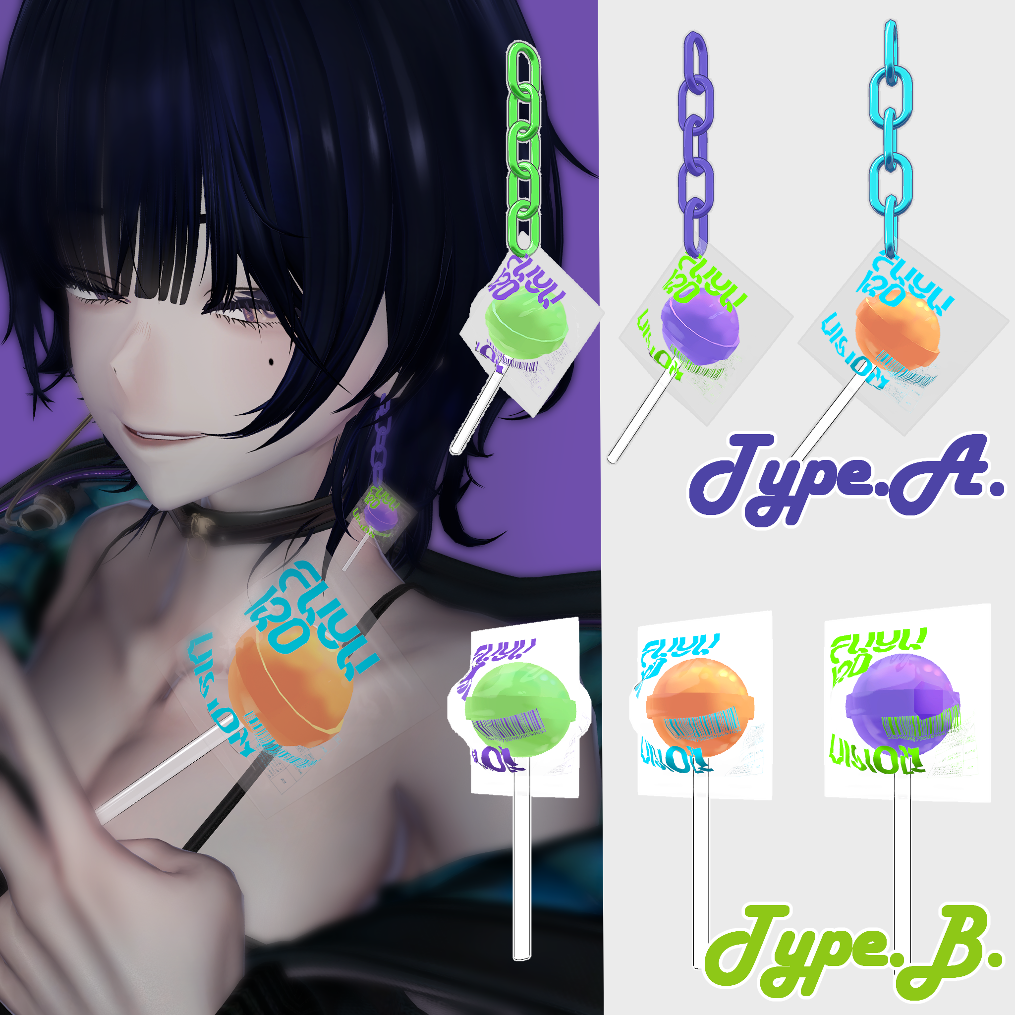 【10/27 販売終了予定】シンプルキャンディピアス【PB設定済み】