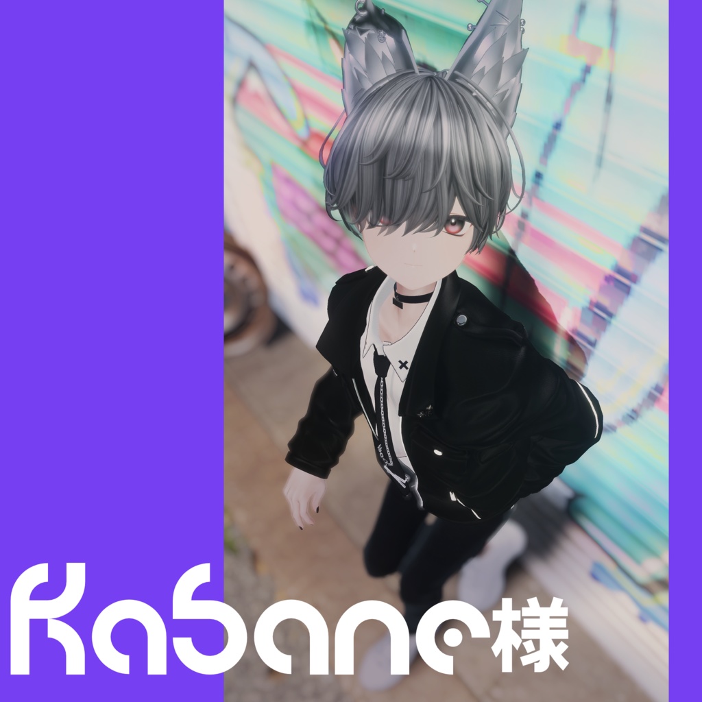 【全アバター対応】Kemo_Ear【ギミック付きケモ耳】