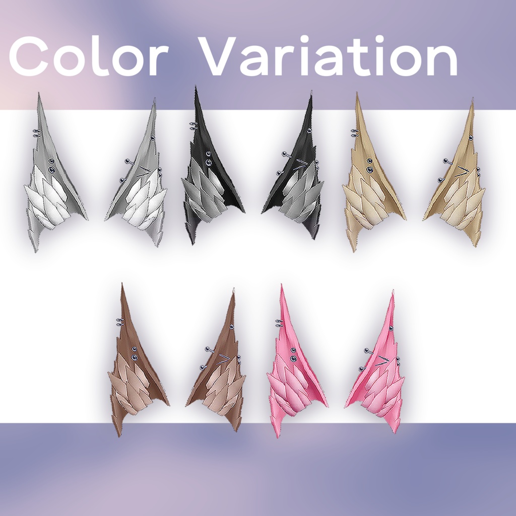 【全アバター対応】Kemo_Ear【ギミック付きケモ耳】