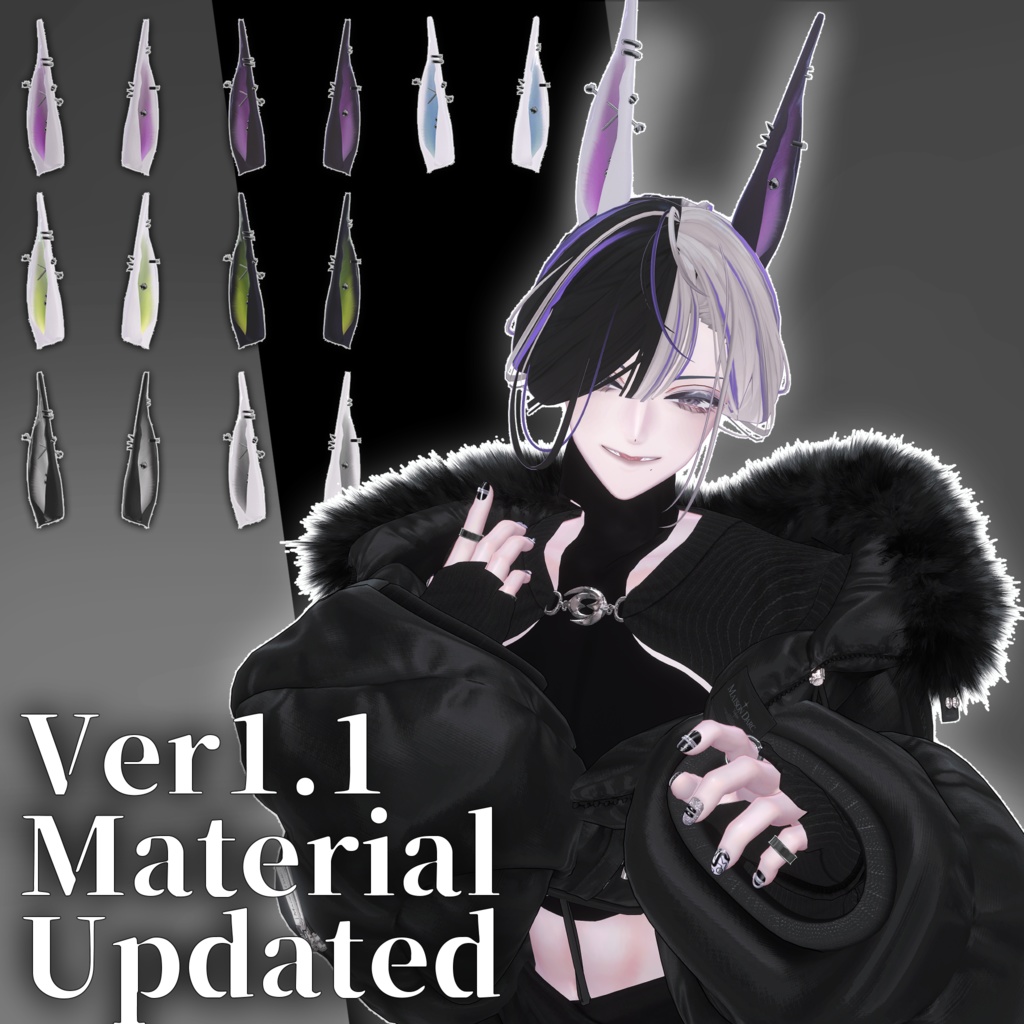 【SALE🌟】Dober_Ear【ギミック付きケモ耳】