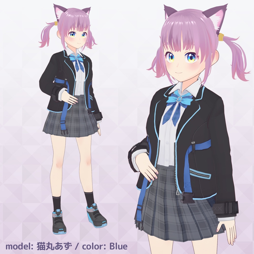 【VRoid正式版】ブレザー制服衣装 / School Uniform
