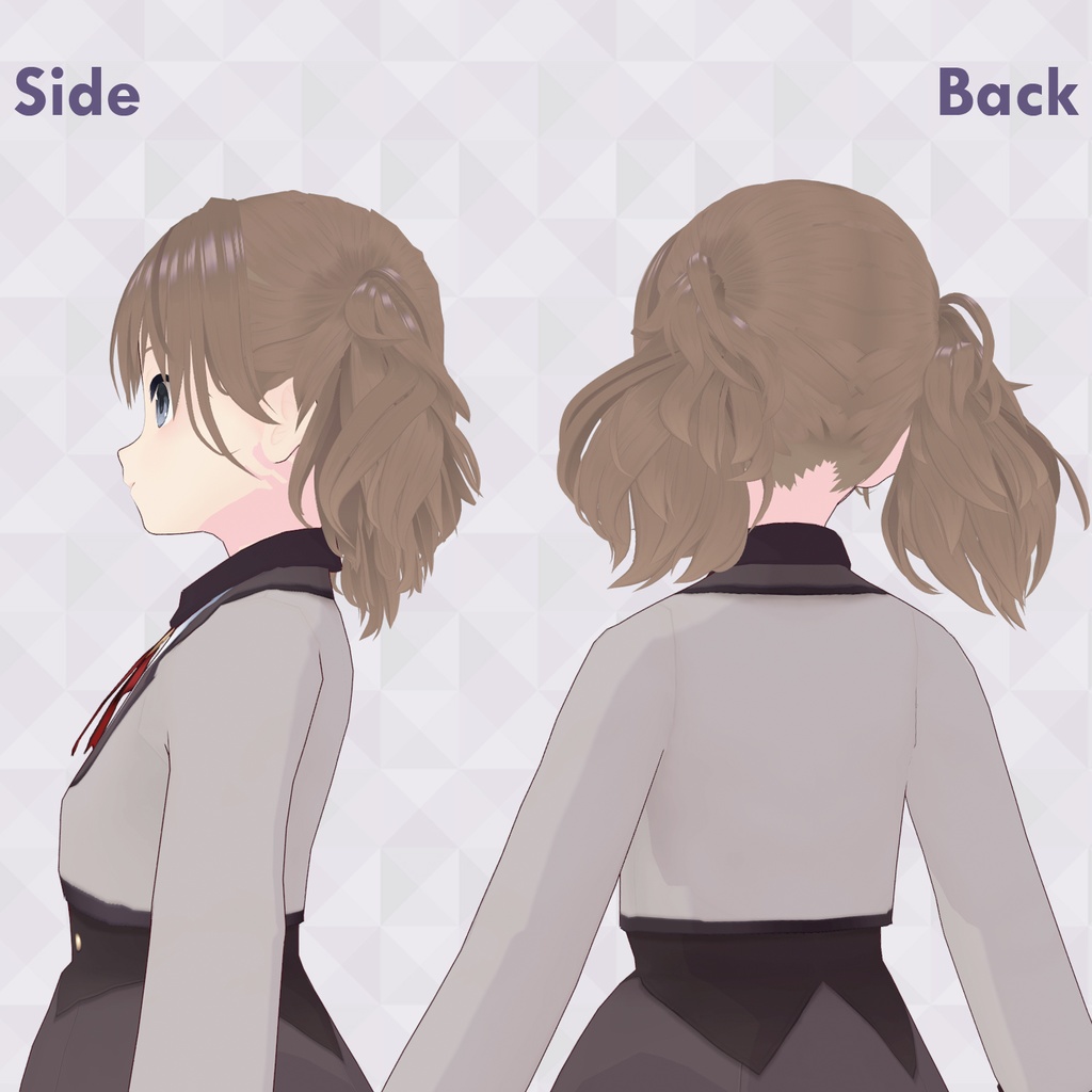 【VRoid正式版】ふわふわツインテール / Twin tail Hair