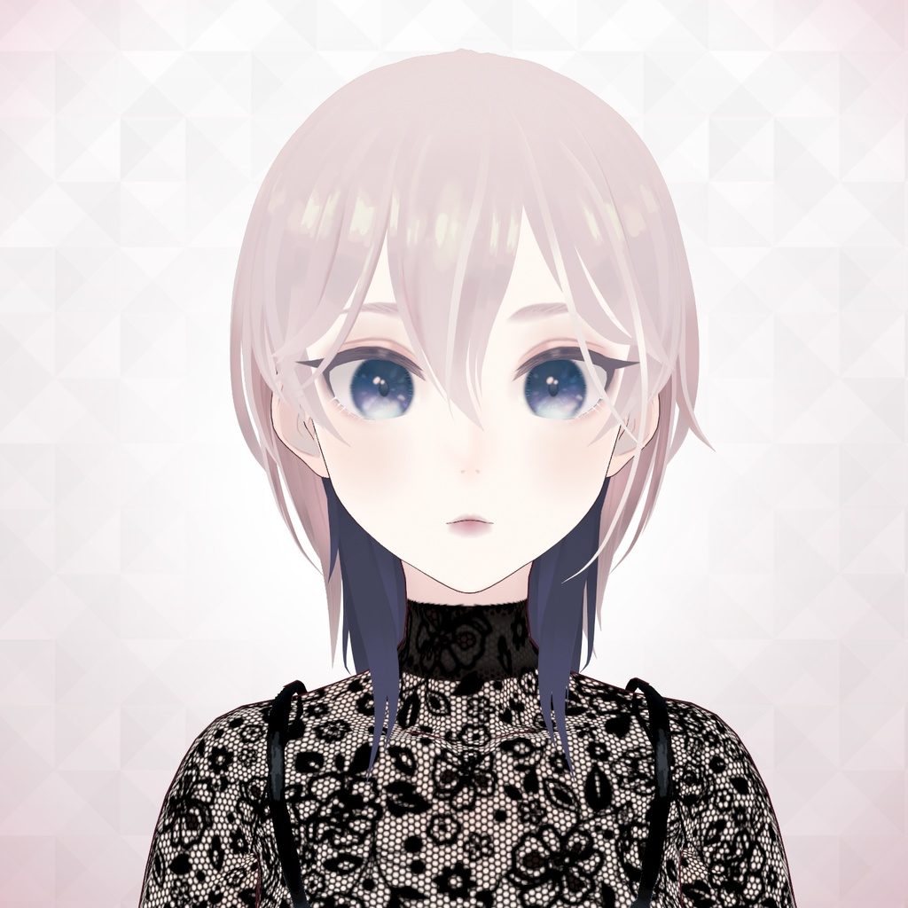 【VRoid正式版】ネオウルフカット ヘアプリセット / Wolf cut Hair preset