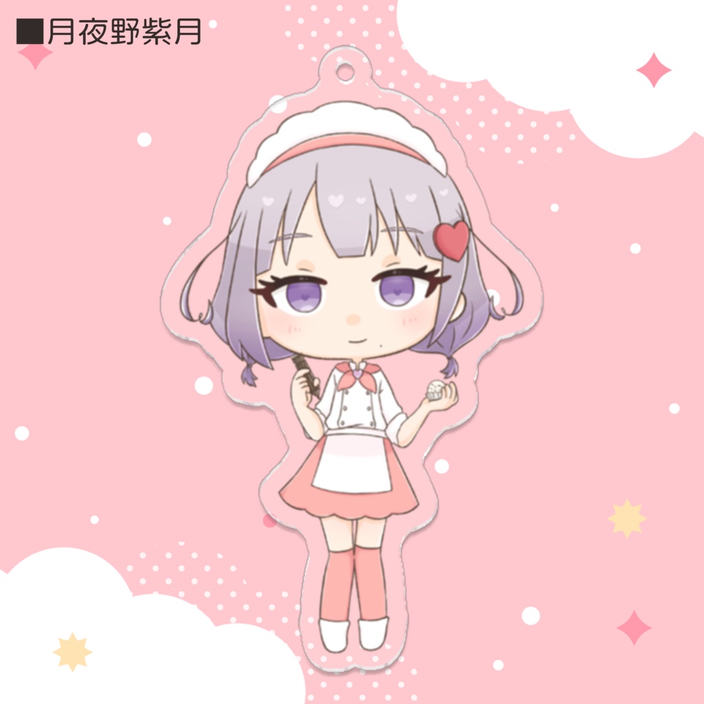 みるくファミリー バレンタインアクリルキーホルダー