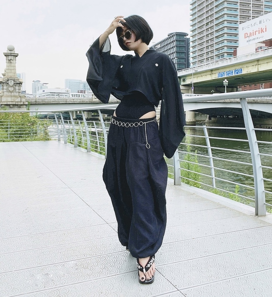 <レディース>夏のショート丈着物