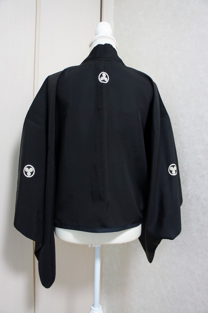 <メンズ・男女兼用>ショート丈羽織<秋〜春>