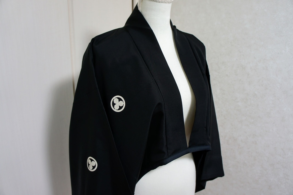 <メンズ・男女兼用>ショート丈羽織<秋〜春>