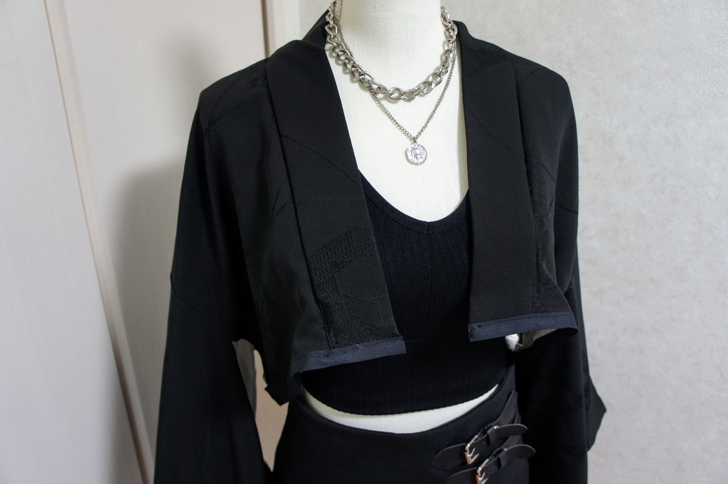 <レディース>ショート丈羽織<秋冬>