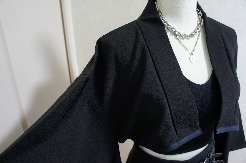 <レディース>ショート丈羽織<秋冬>