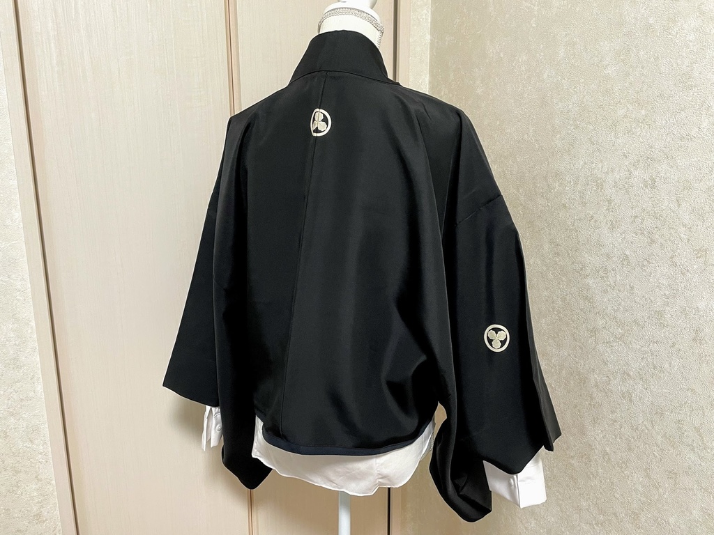 <メンズ・男女兼用>ショート丈羽織<秋冬用>