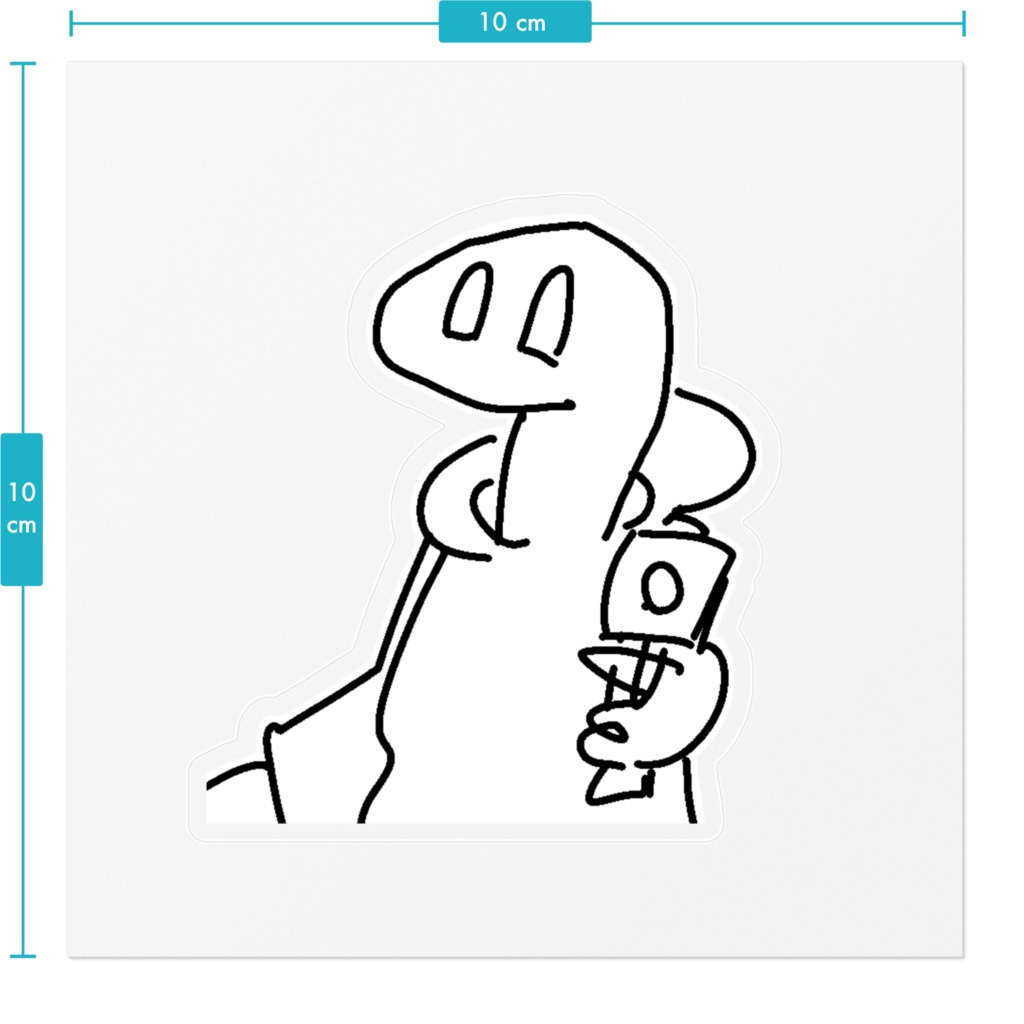 十月さんステッカー