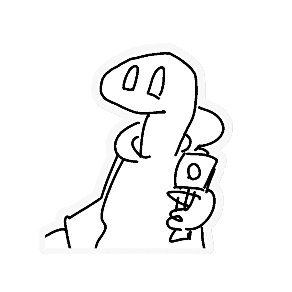 十月さんステッカー