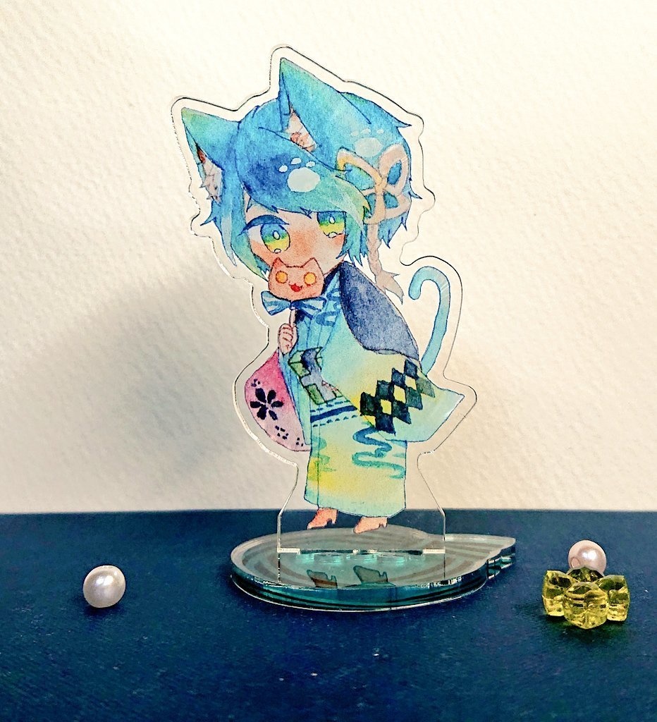 ほわいとでぃアクスタ