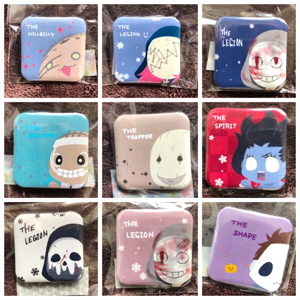 キラースクエア缶バッジ