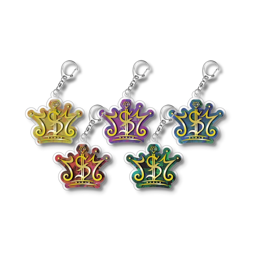 ランダムアクリルキーホルダー