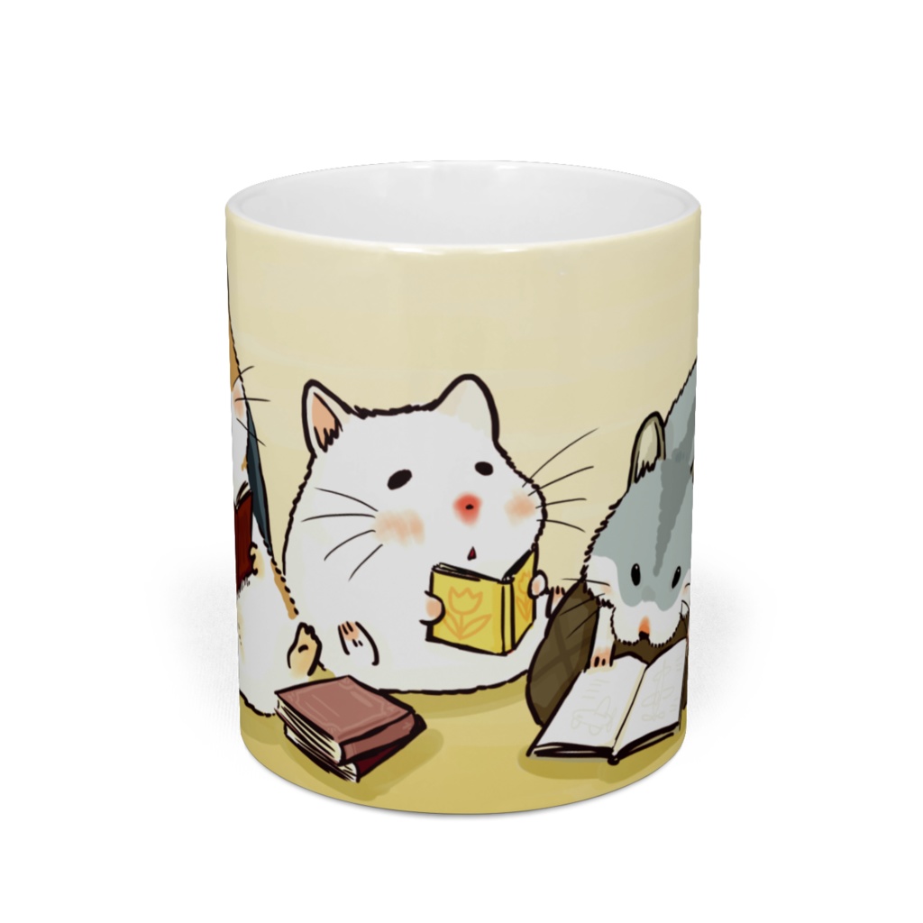 ハムハムマグ(読書チュー)