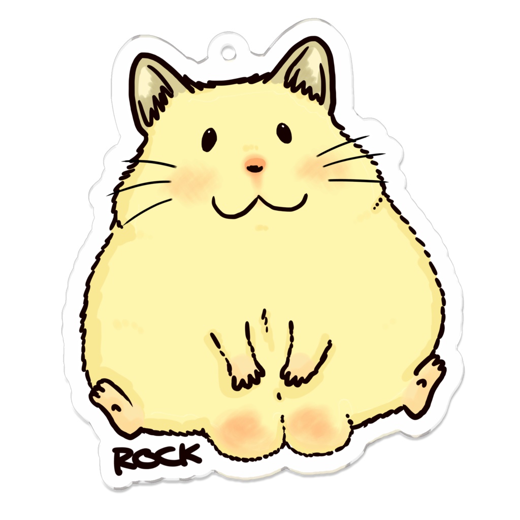 おっとり★うっちんキーホルダー