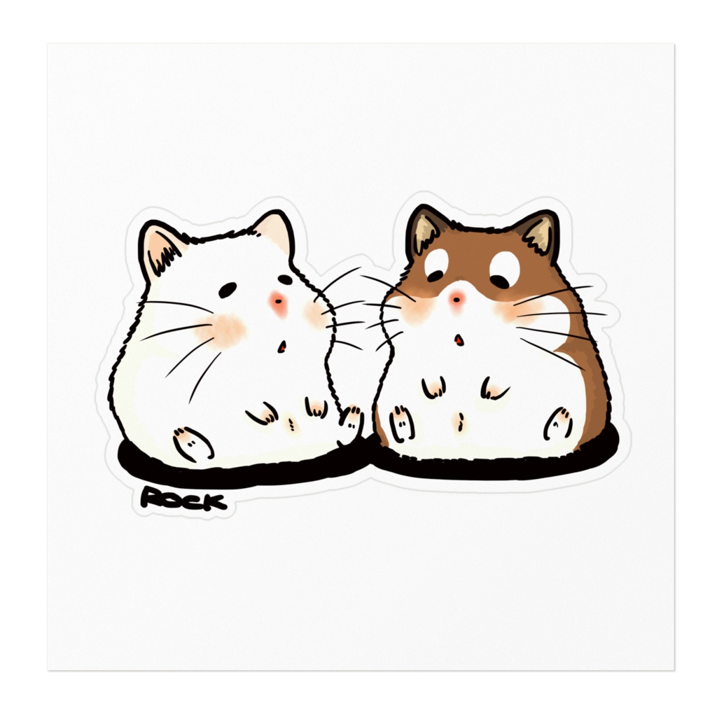 おしゃまなロボズ★ステッカー