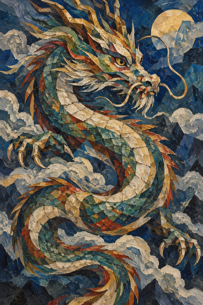 蒼天を巡る龍