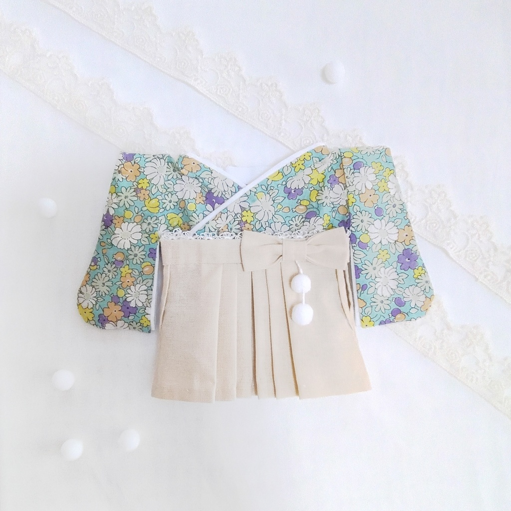 【レトロ】 20㎝ はかま こもれび