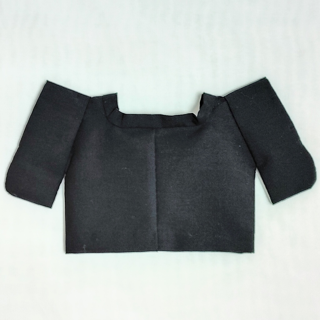 【男の子用】 20㎝ぬい用 黒羽織・着物・袴 3点セット