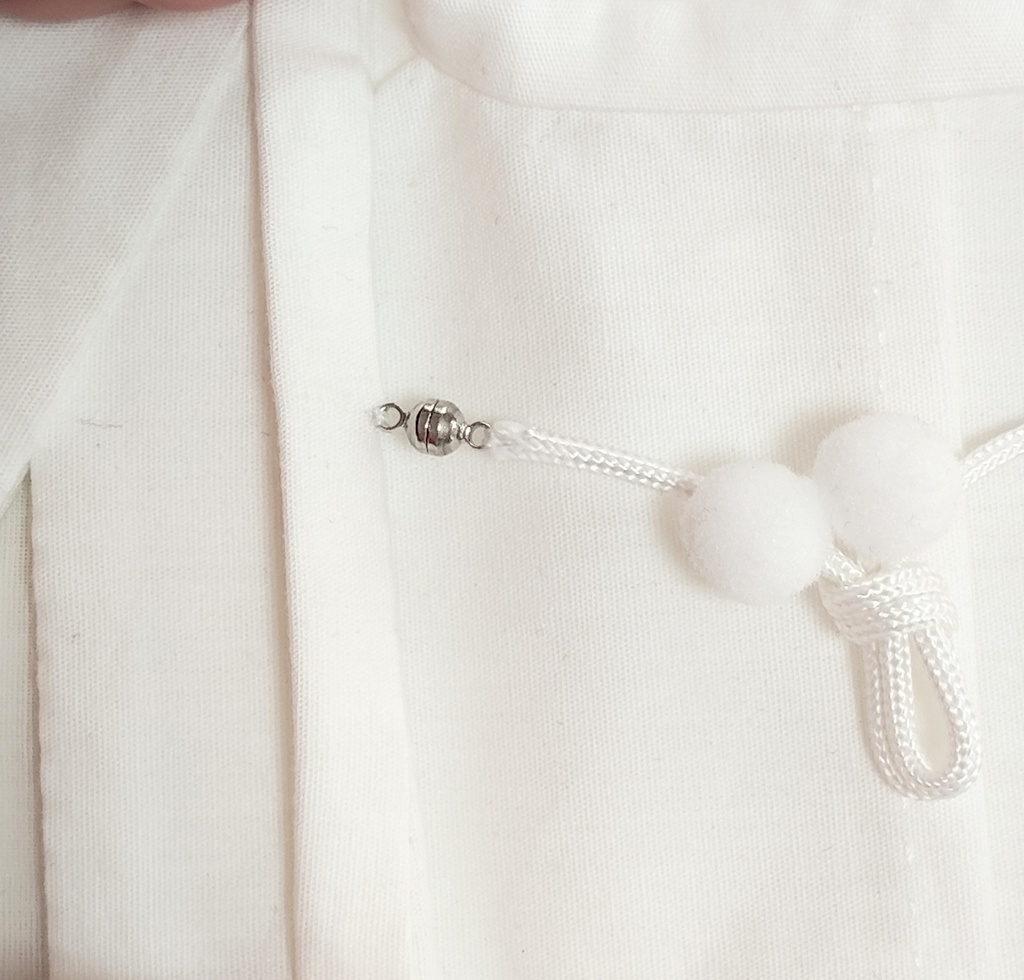 【男の子用】 20㎝ぬい用 白羽織・着物・袴 3点セット