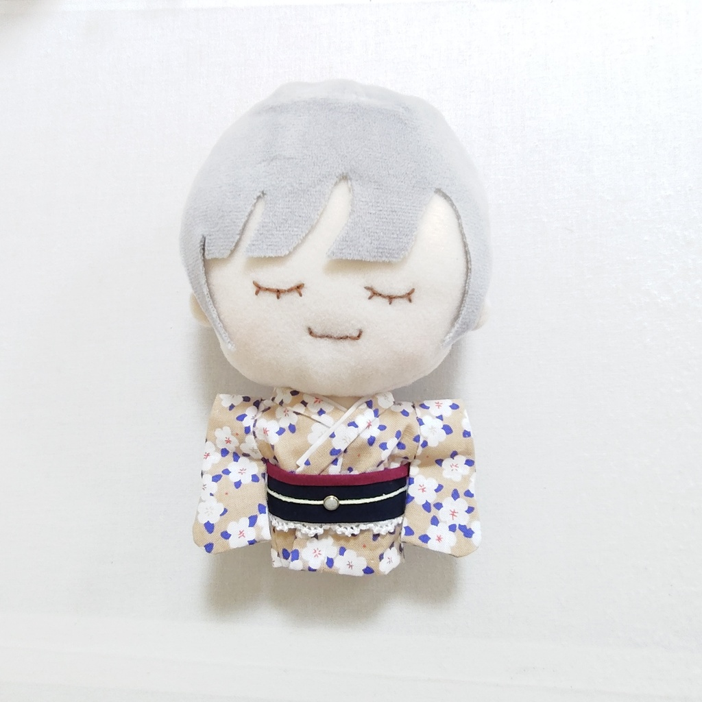 【16㎝用 ぬいきもの】 やさしい白小花