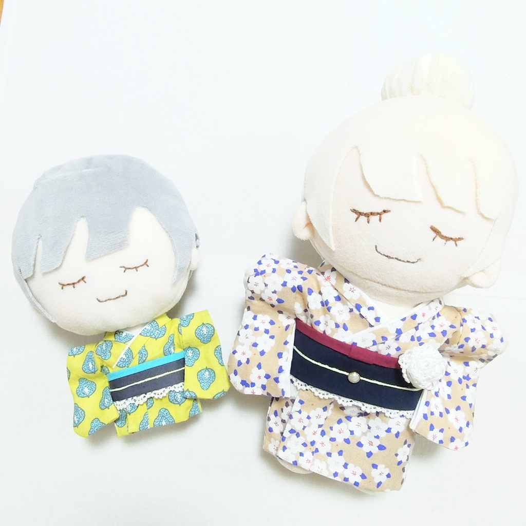 【20㎝用 ぬいきもの】 やさしい白小花