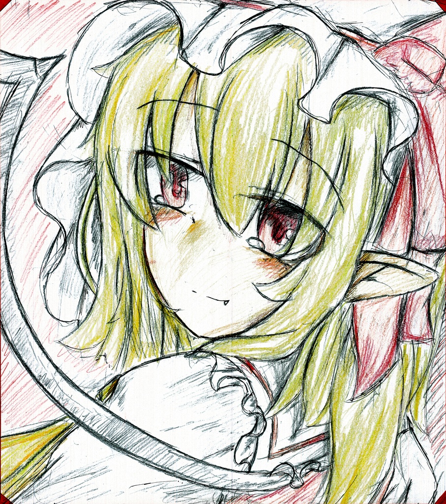 【直筆色紙】東方Project