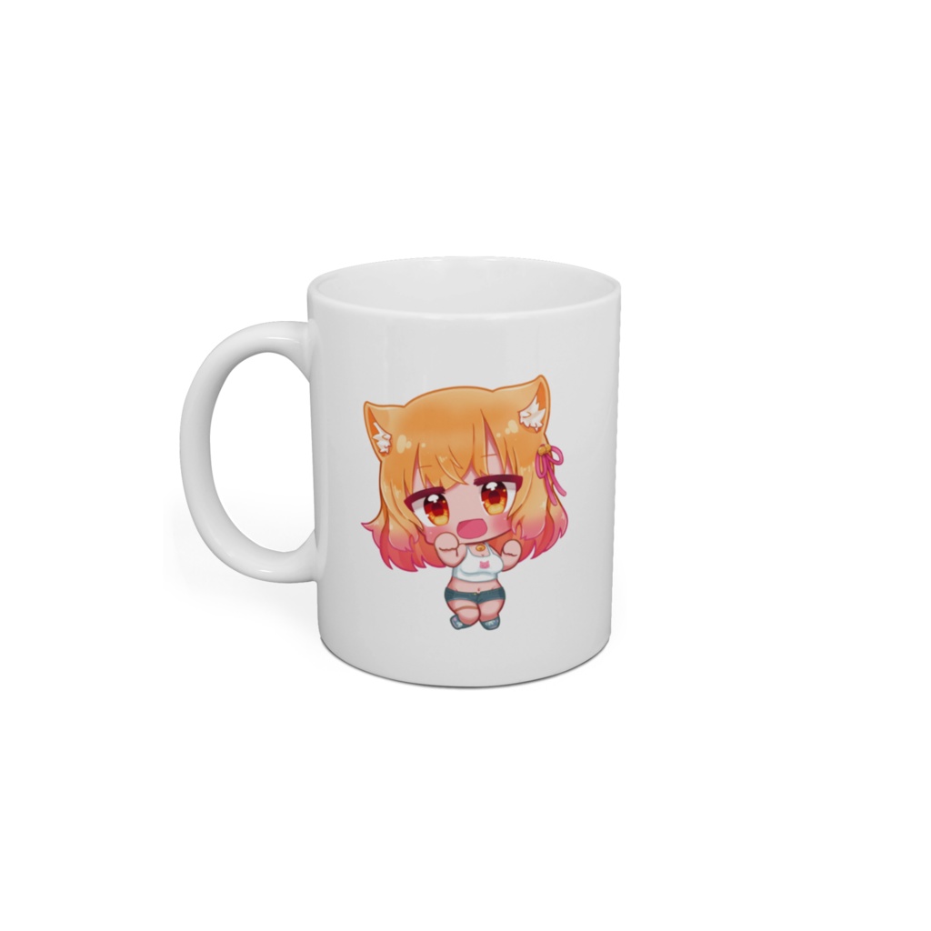 『猫間みはる』マグカップ mug