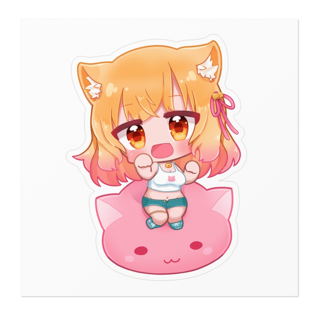 『猫間みはる』ステッカー Sticker