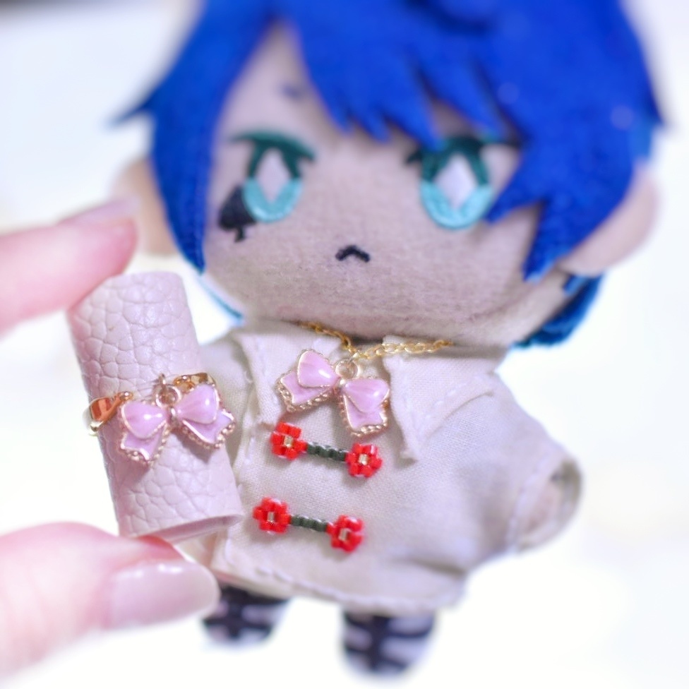 ✨OSOROI✨ぬいネックレス＆ママ用リング